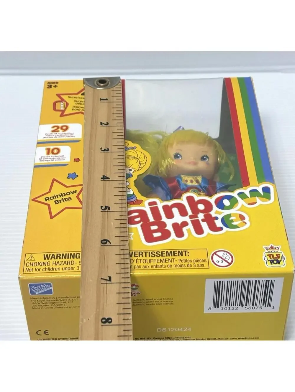 Rainbow Brite Surprise Unbox Figure Articulated Doll 4 Surprises TLS Toy NIB